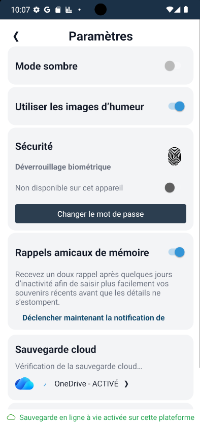 Multilanguage UI - Light mode